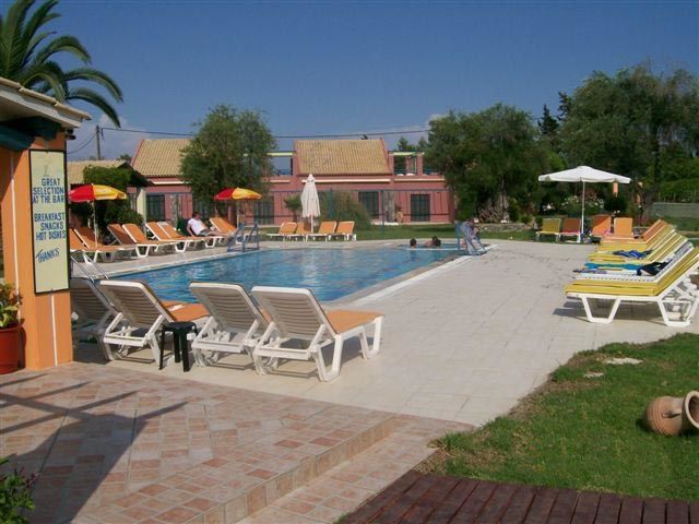 Royal Garden Apartments Kávos Exterior foto